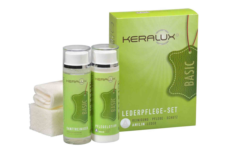 Keralux Lederpflege-Set A f&amp;#252;r Anilin-Leder